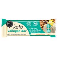 Youthful Living Keto Collagen Bar - Vanilla Almond
